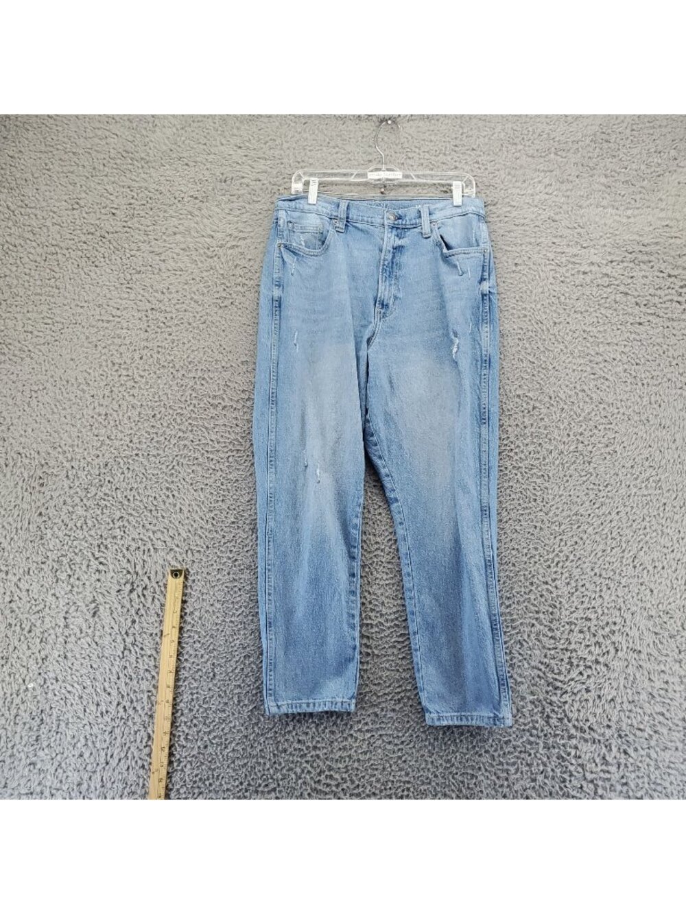 Arizona Jeans Womens Jeans Size 15 Blue Highest-Rise Mom Stretch Denim *Read*